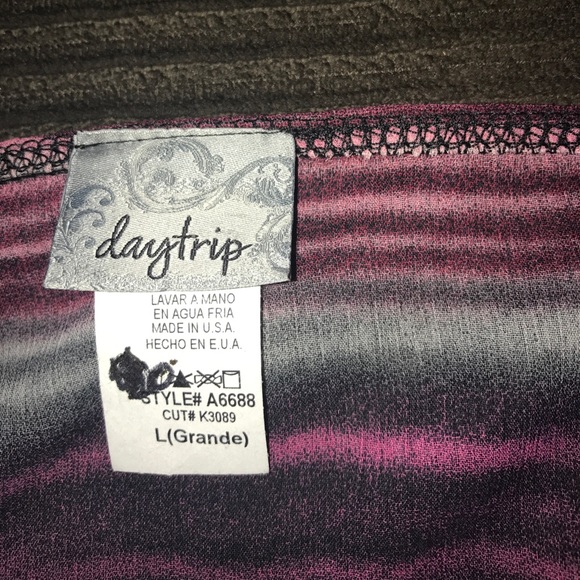 DAYTRIP DRESSY TANK W/ELASTIC GATHERED BOTTOM - Picture 2 of 4