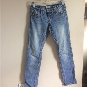 Medium wash jeans