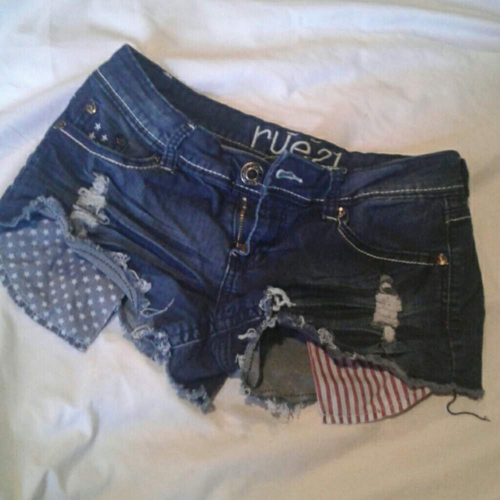 rue 21 jean shorts