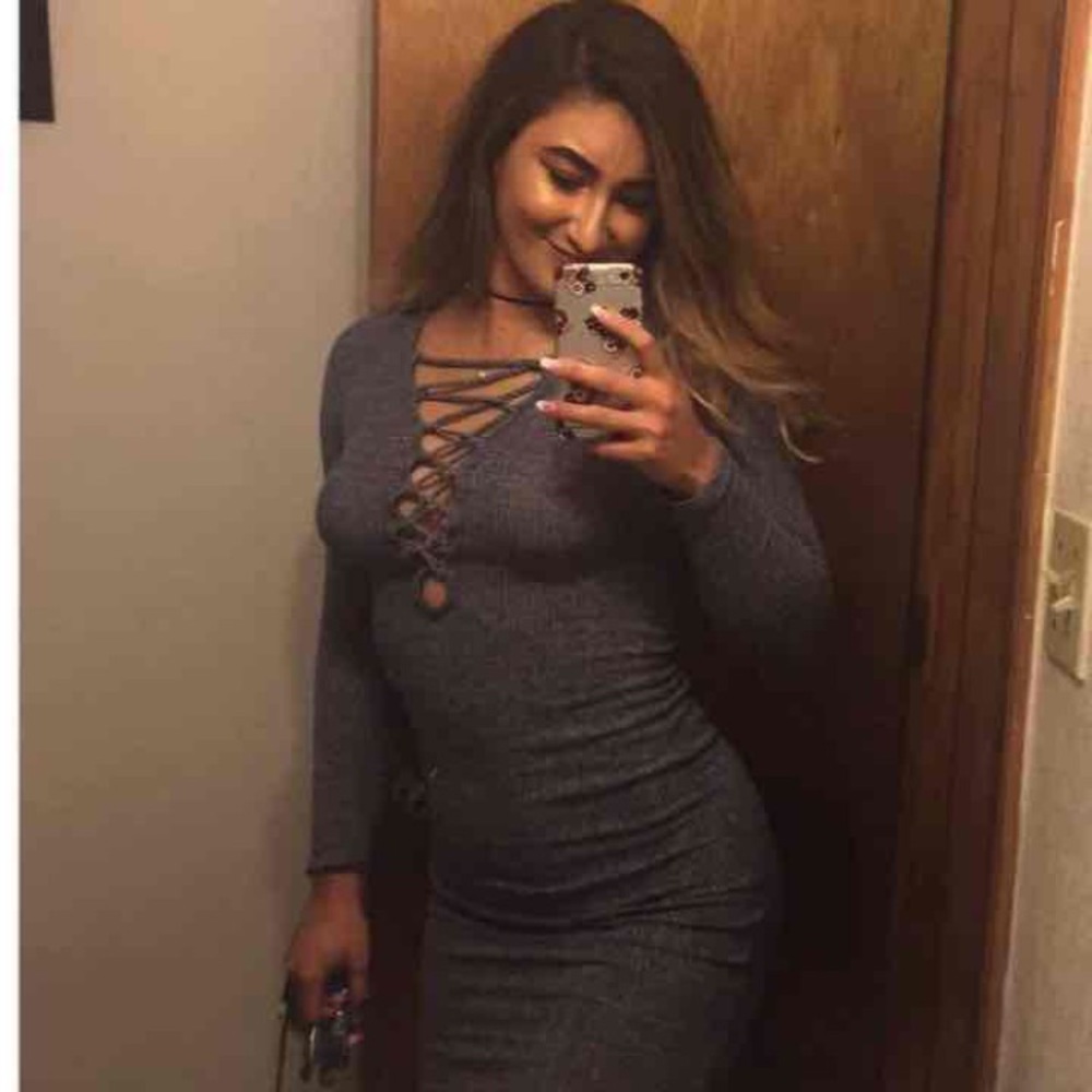 Fashion Nova fitted dress