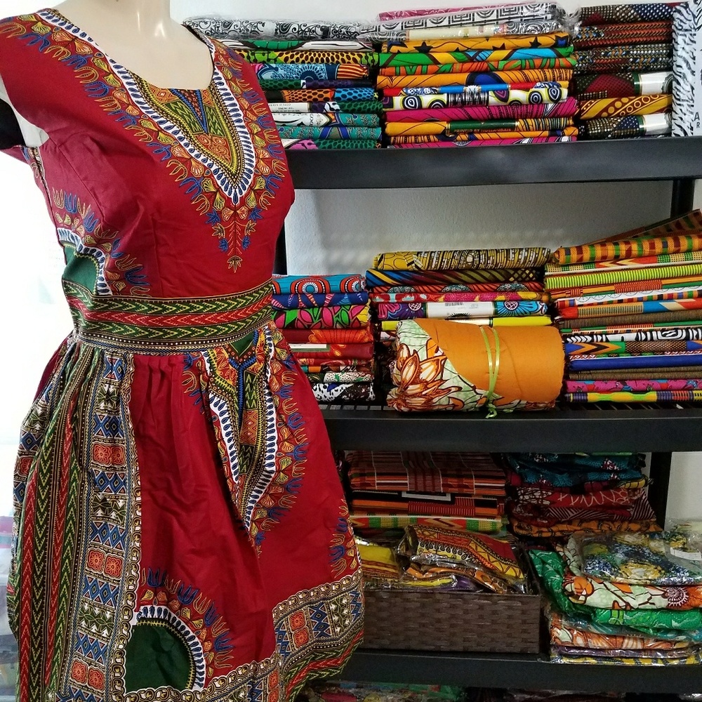 Ankara Dashiki Dresses