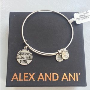 Because I Am A Girl - Alex and Ani Bracelet