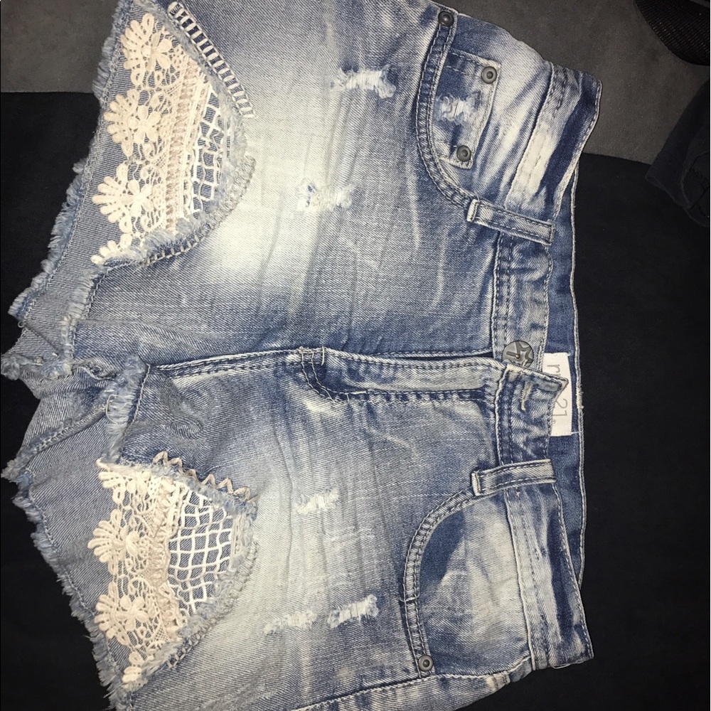 Jean shorts
