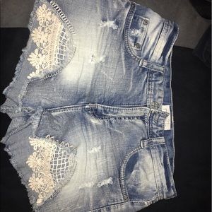 Jean shorts