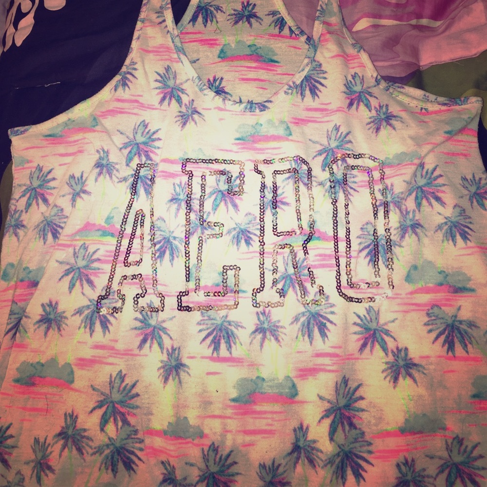 Aeropostale Multicolored Tank Top