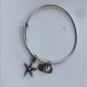 Alex and Ani Silver Starfish Bracelet
