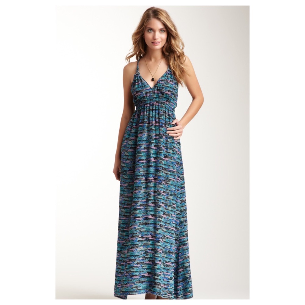 Rieley braided silk maxi dress