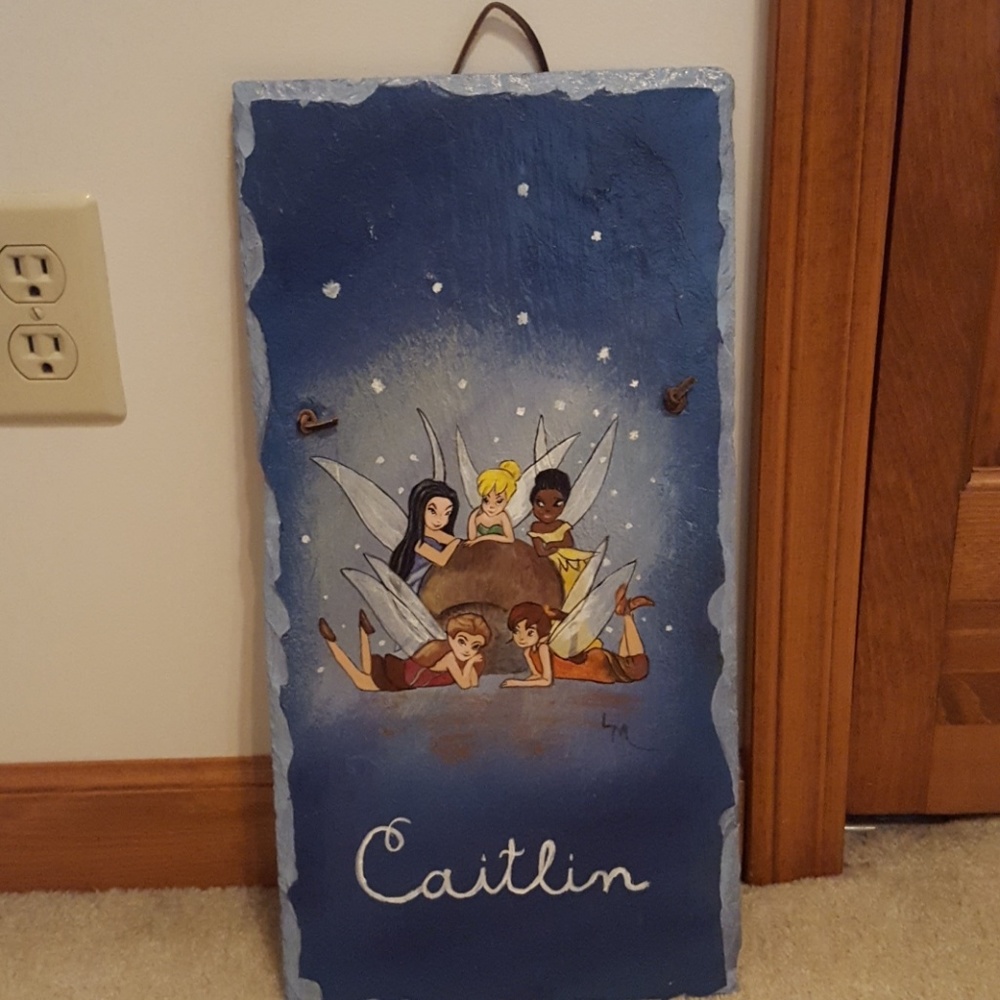 "CAITLIN" SLATE SIGN