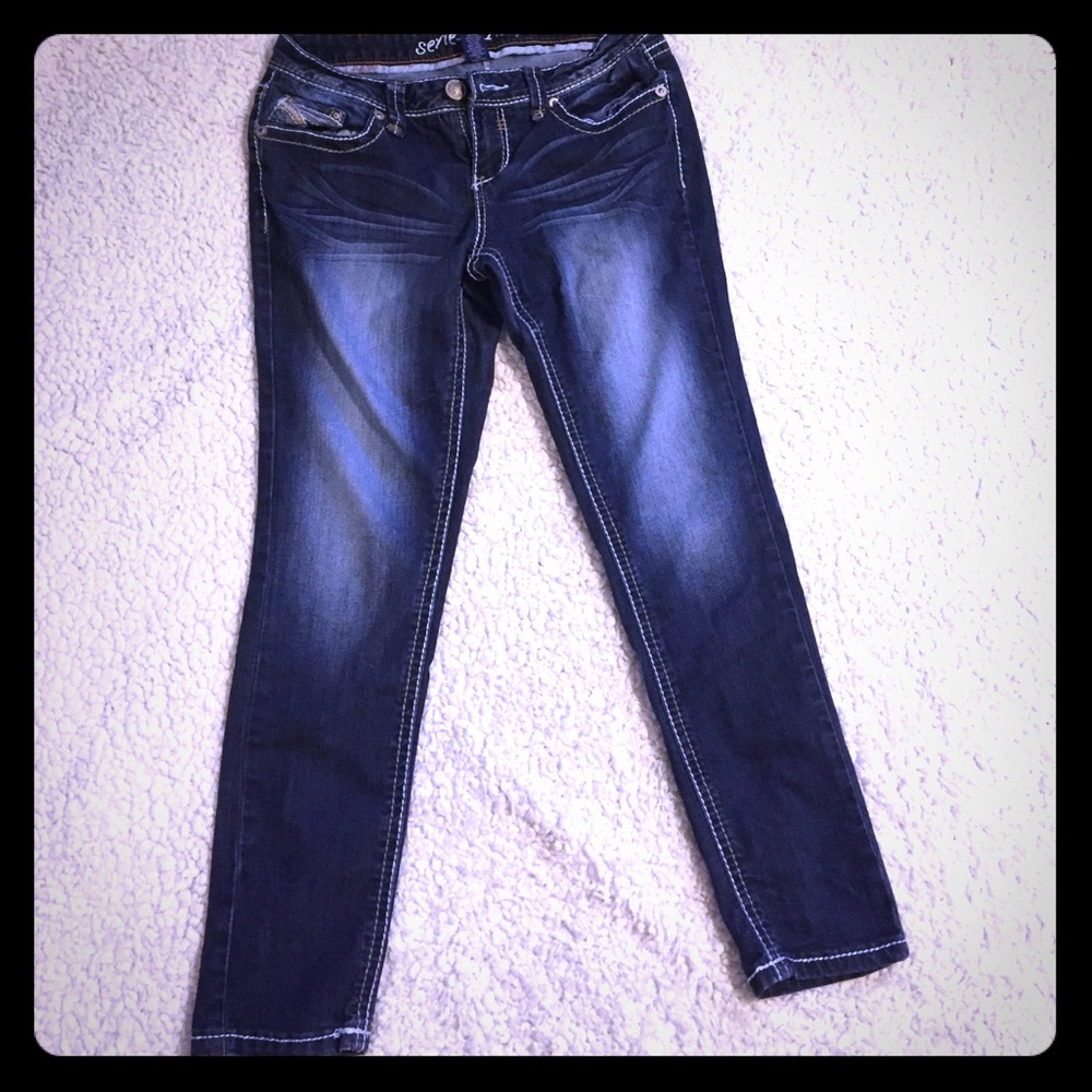 Amethyst denim jeans