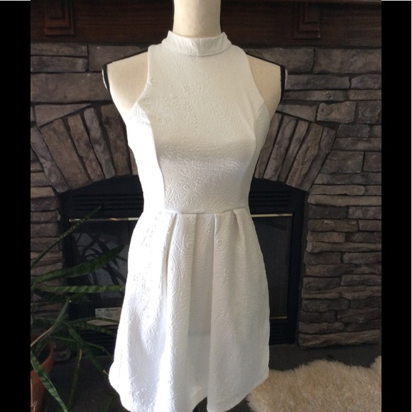 Urban Outfitters Dresses & Skirts - UO silence + noise choker open back fit and flare