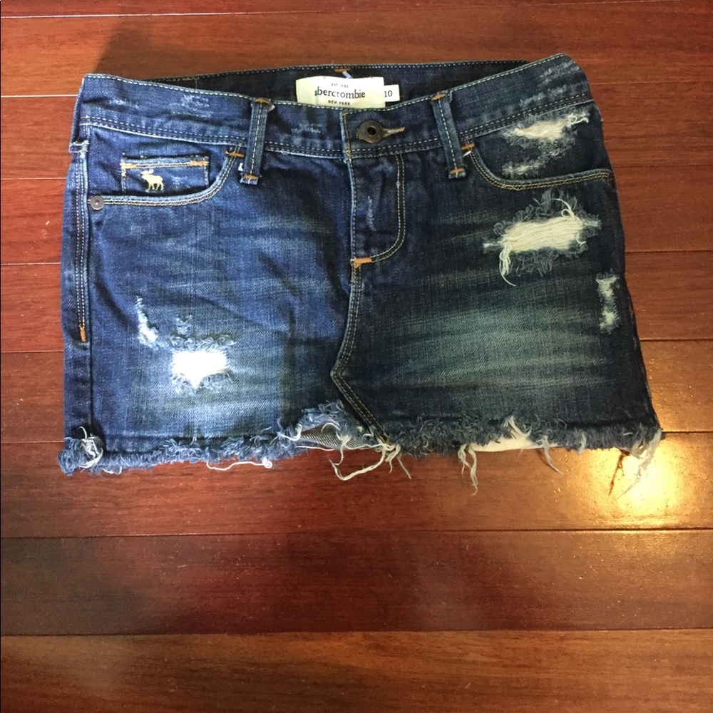 Abercrombie jean skirt