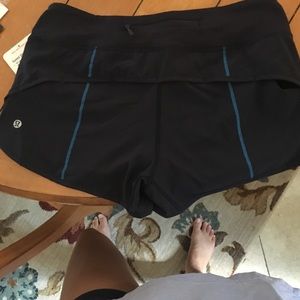 Lululemon size 4 running shorts