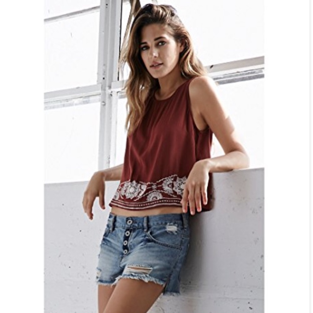NWT Bullhead Slouchy Denim Short