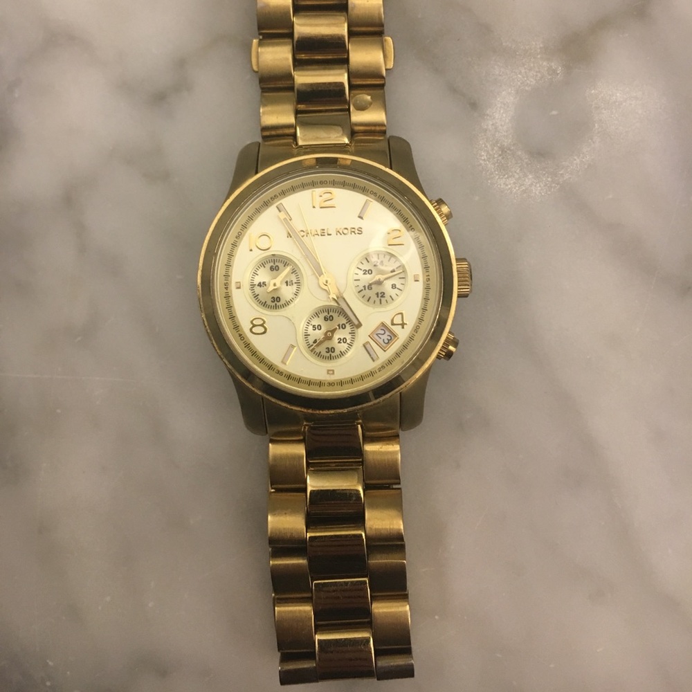 Oversized Michael Kors watch