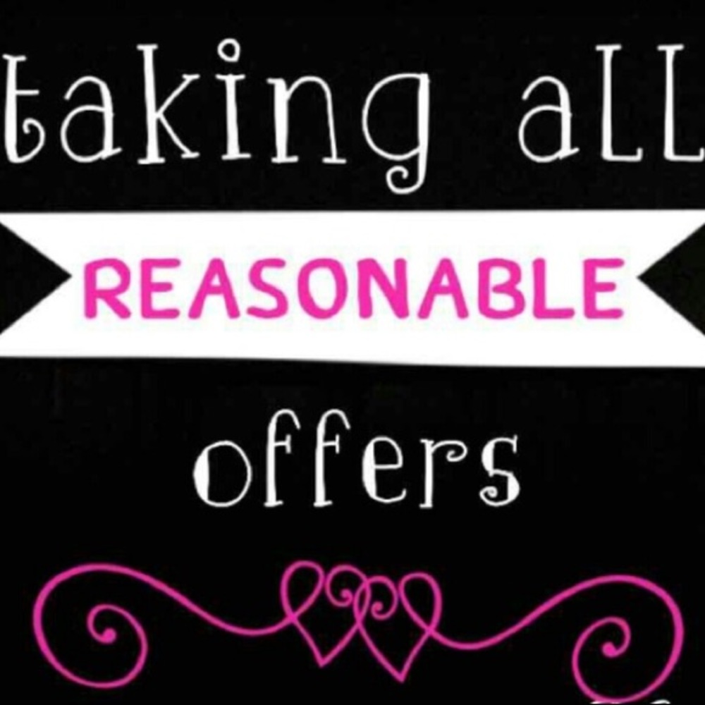 Taking reasonable offer 😊no low balling please 😉