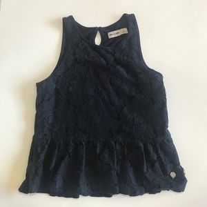 🌺Abercrombie Kids Lace Flower Tank