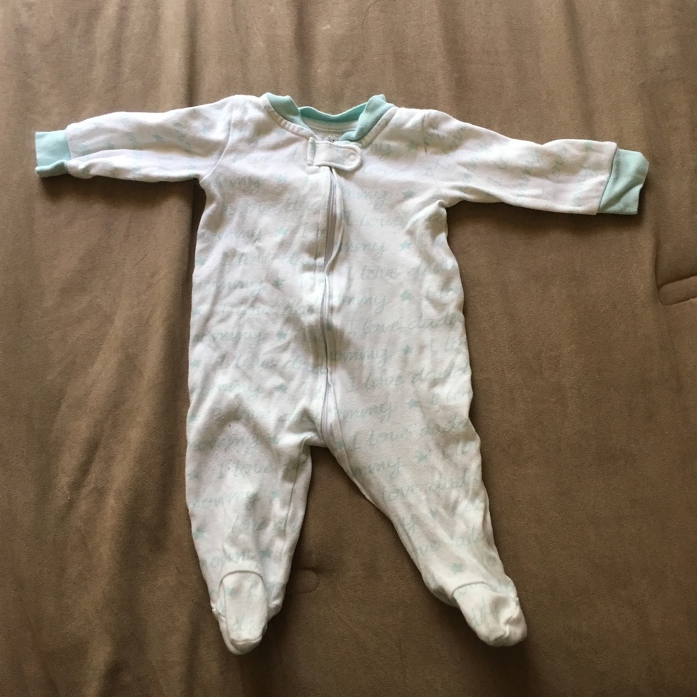 👶koala baby zip up footies