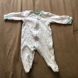 👶koala baby zip up footies