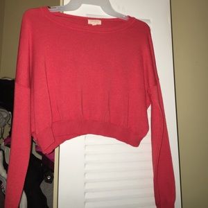 Long Sleeve Crop Top