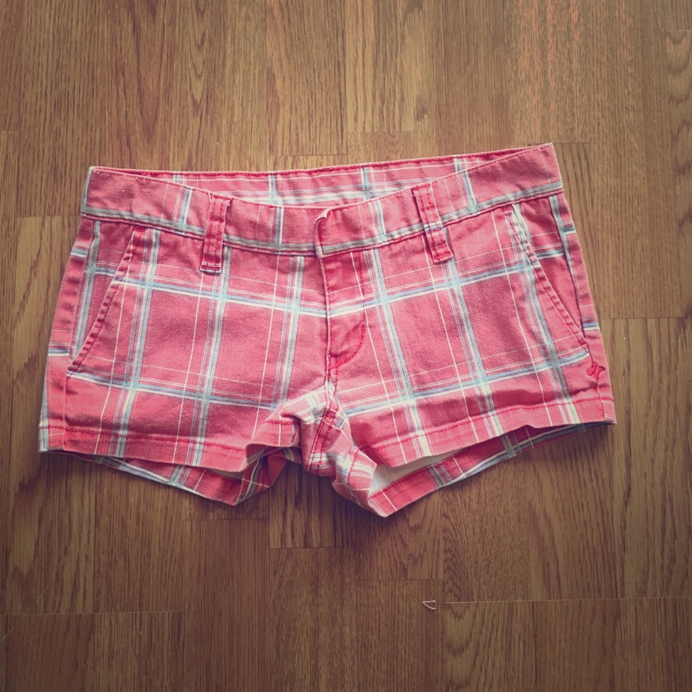 Hurley Plaid Shorts