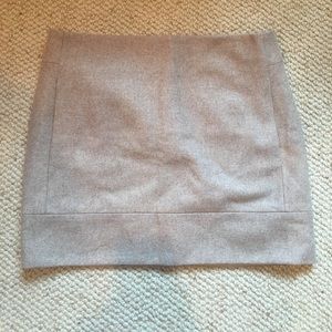 JCrew Wool Mini skirt with pockets!