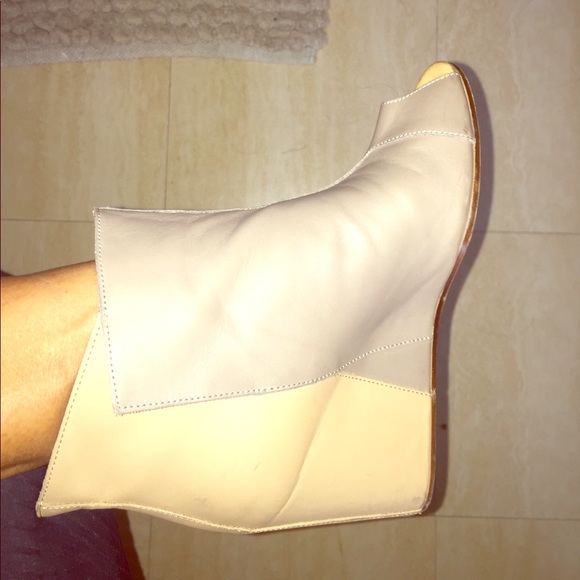 Maison Martin Margiela Shoes - MM6 two colored bootie