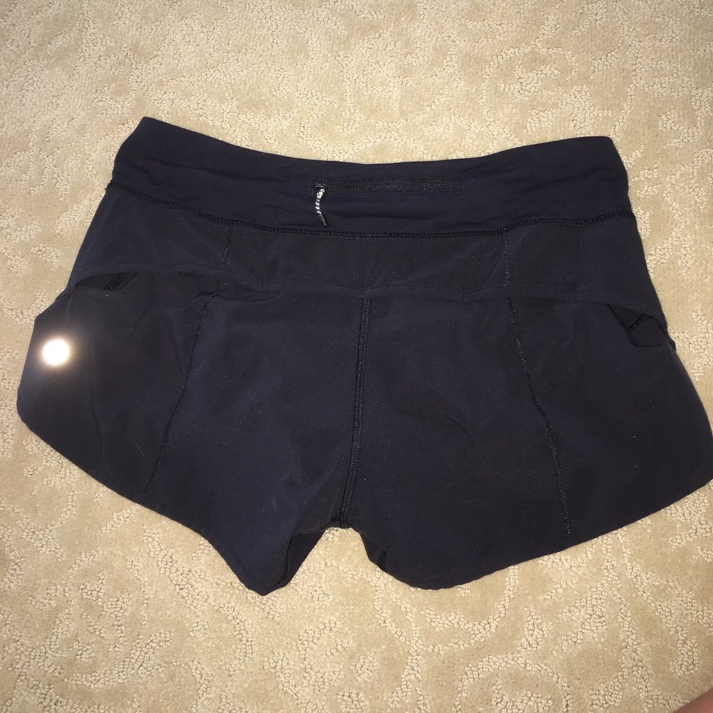 Lululemon speed shorts