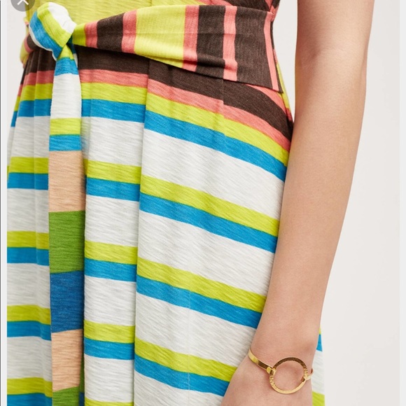 Tracy Reece Spectrum Striped Maxi Dress - Picture 3 of 4