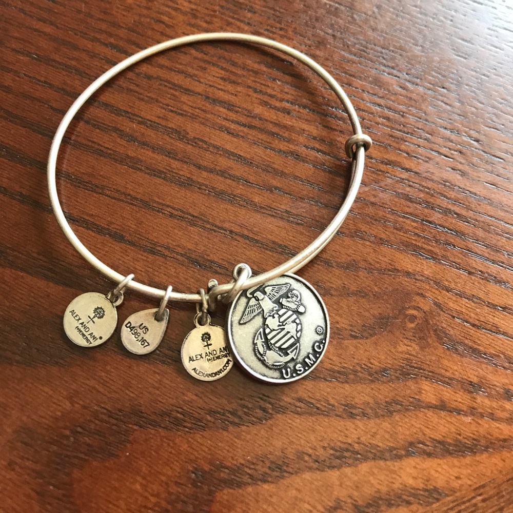 Alex and Ani USMC bracelet