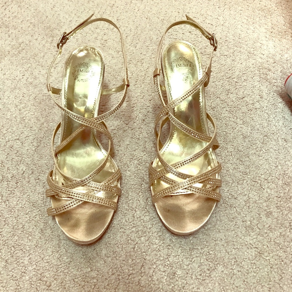 I Miller Bacall Strappt Slingback Heels