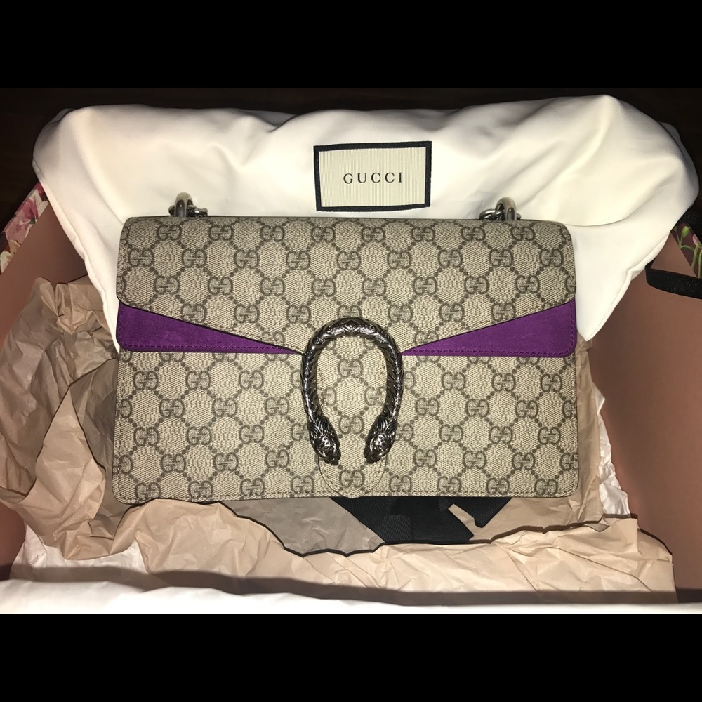 Gucci Dionysus Bag GG Supreme Shoulder Bag