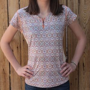 Club Ride Patterned Cycling Jersey (Deer Abby Fit)