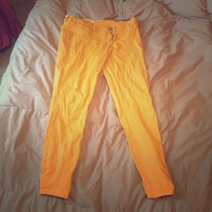 Charlotte Russe yellow pants