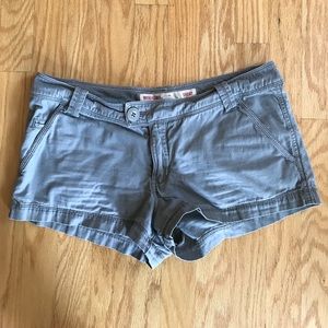 Grey khaki shorts