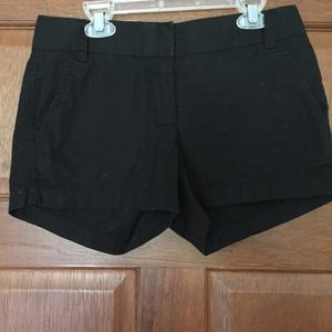 J. Crew Black Shorts