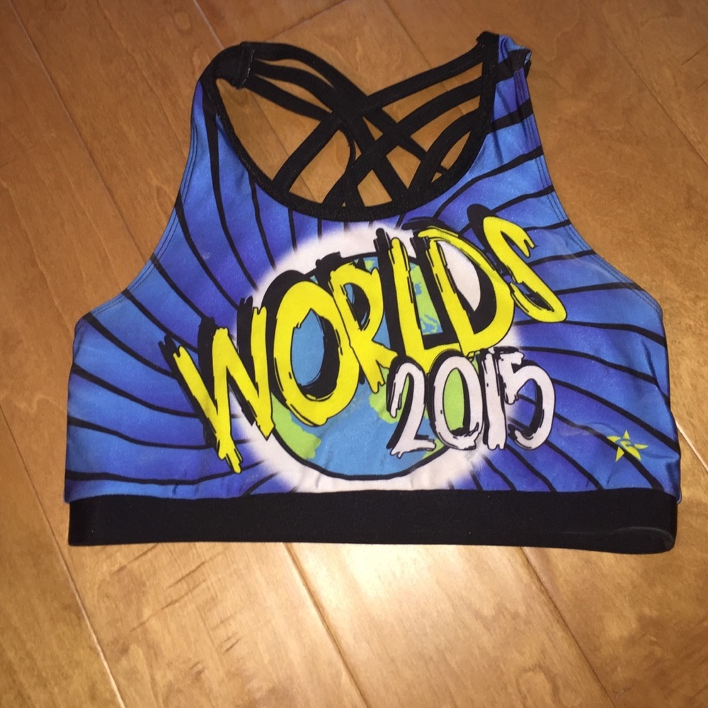 Worlds 2015 Rebel sports bra