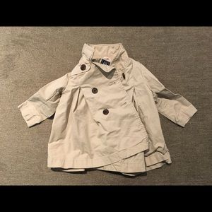 Baby girl trench coat