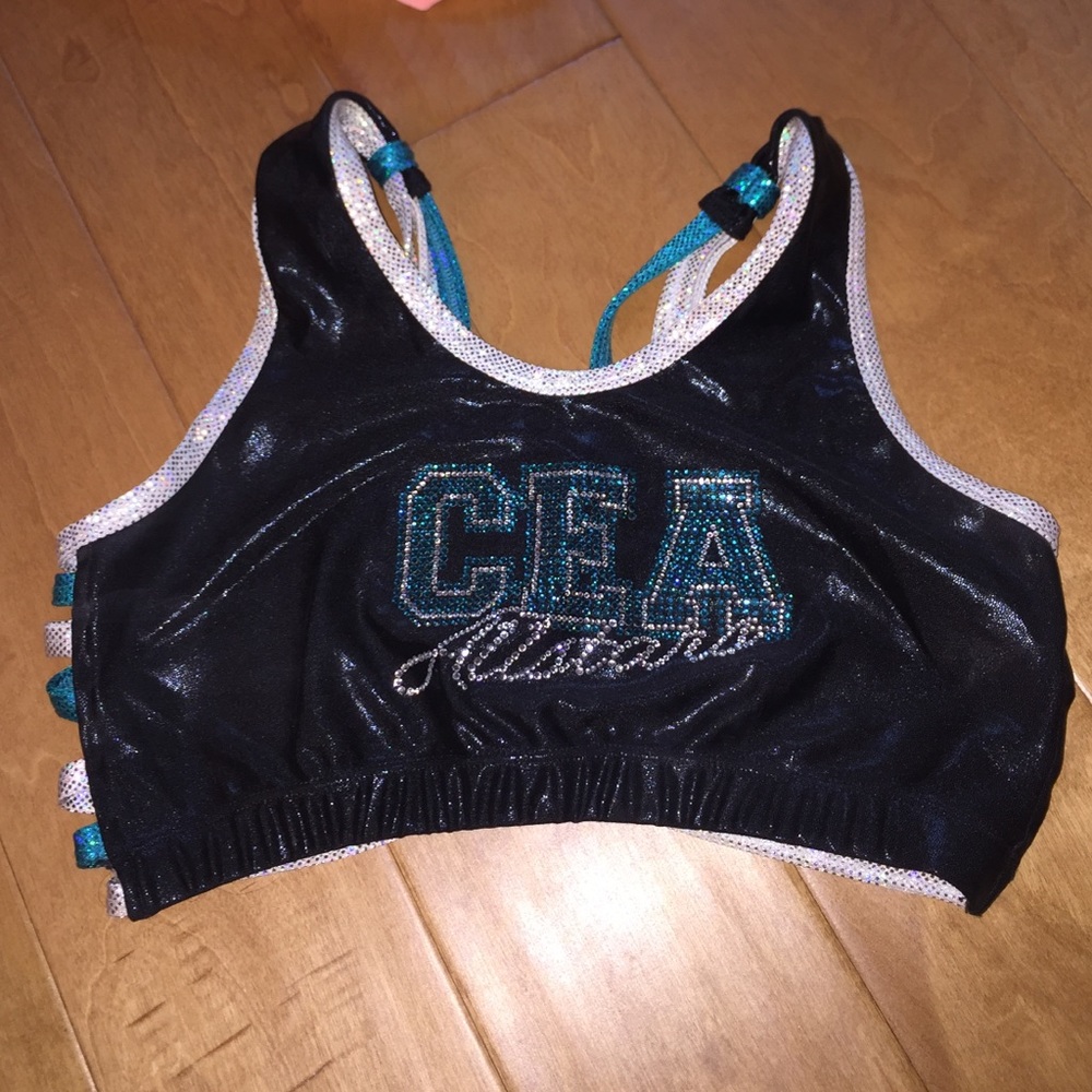 Cheer extreme sports bra