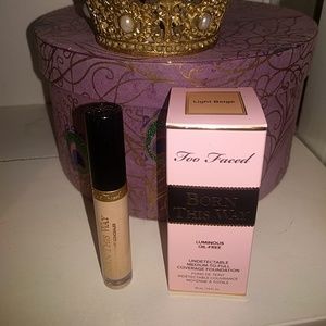 Too faced born this way duo used twice!