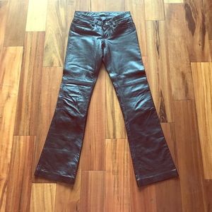 Gap Boot Cut Leather pants