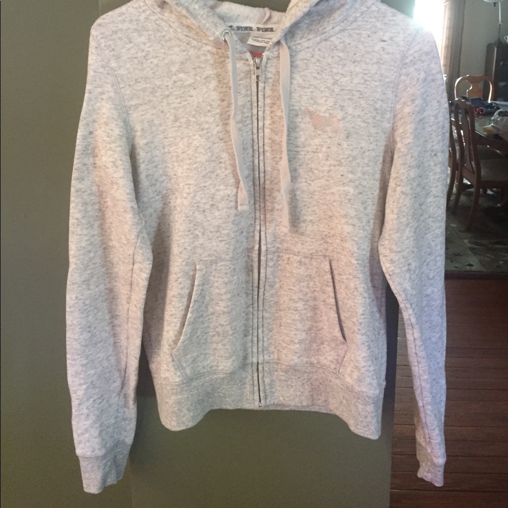 Small Victoria's Secret zip up hoodie