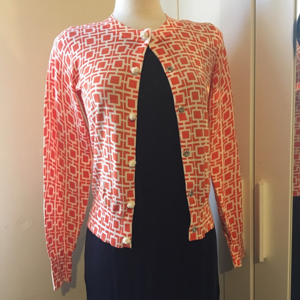 Banana Republic geometry sweater