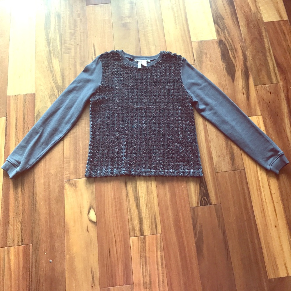 H&M flower Sweat Shirt