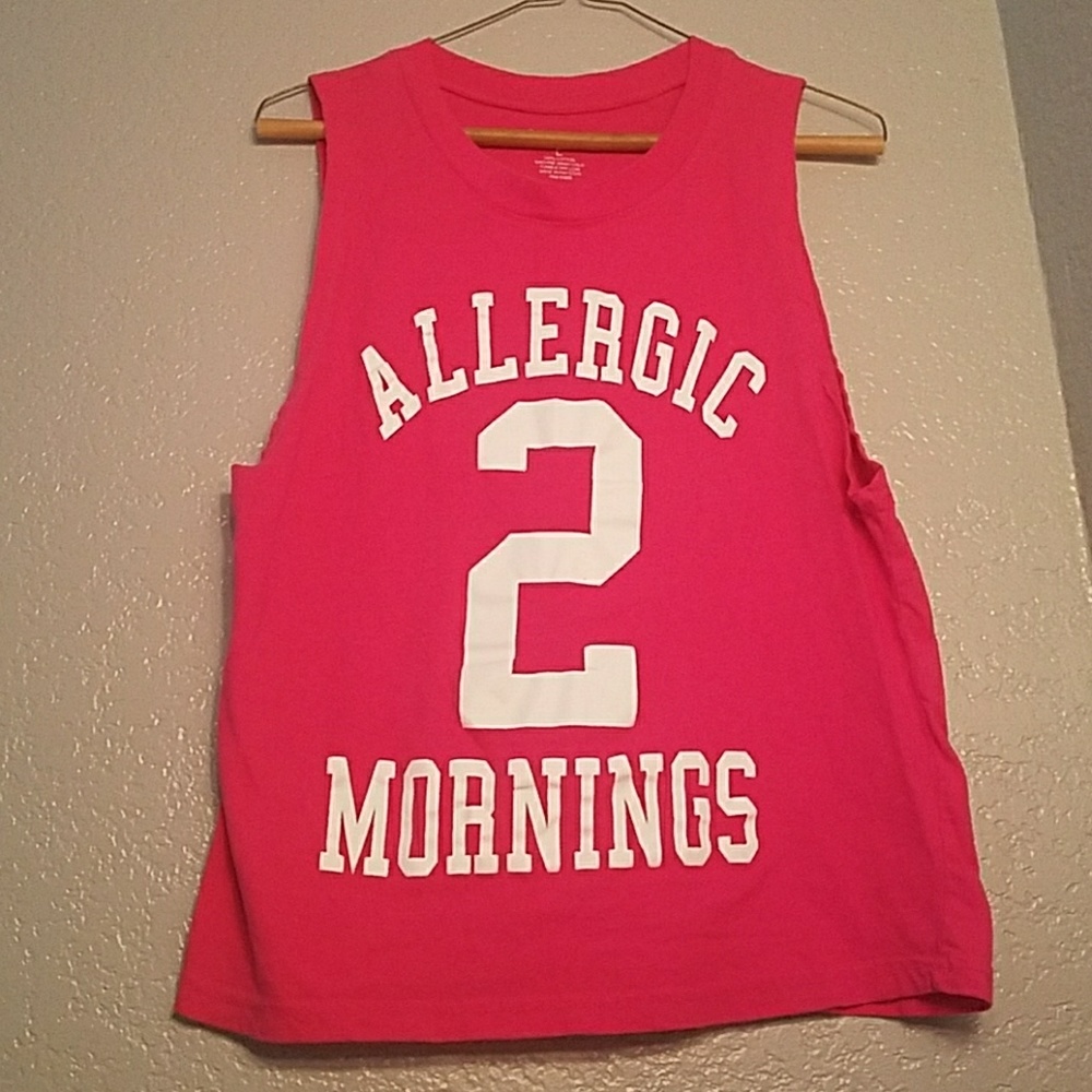 Allergic 2 mornings tank