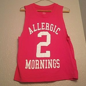 Allergic 2 mornings tank