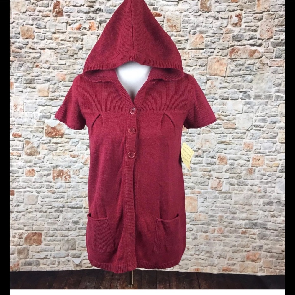 NEW High Sierra Women's Hooded Sweater Sz M