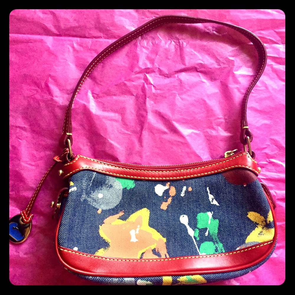 Dooney & Bourke Splash Paint Small Purse