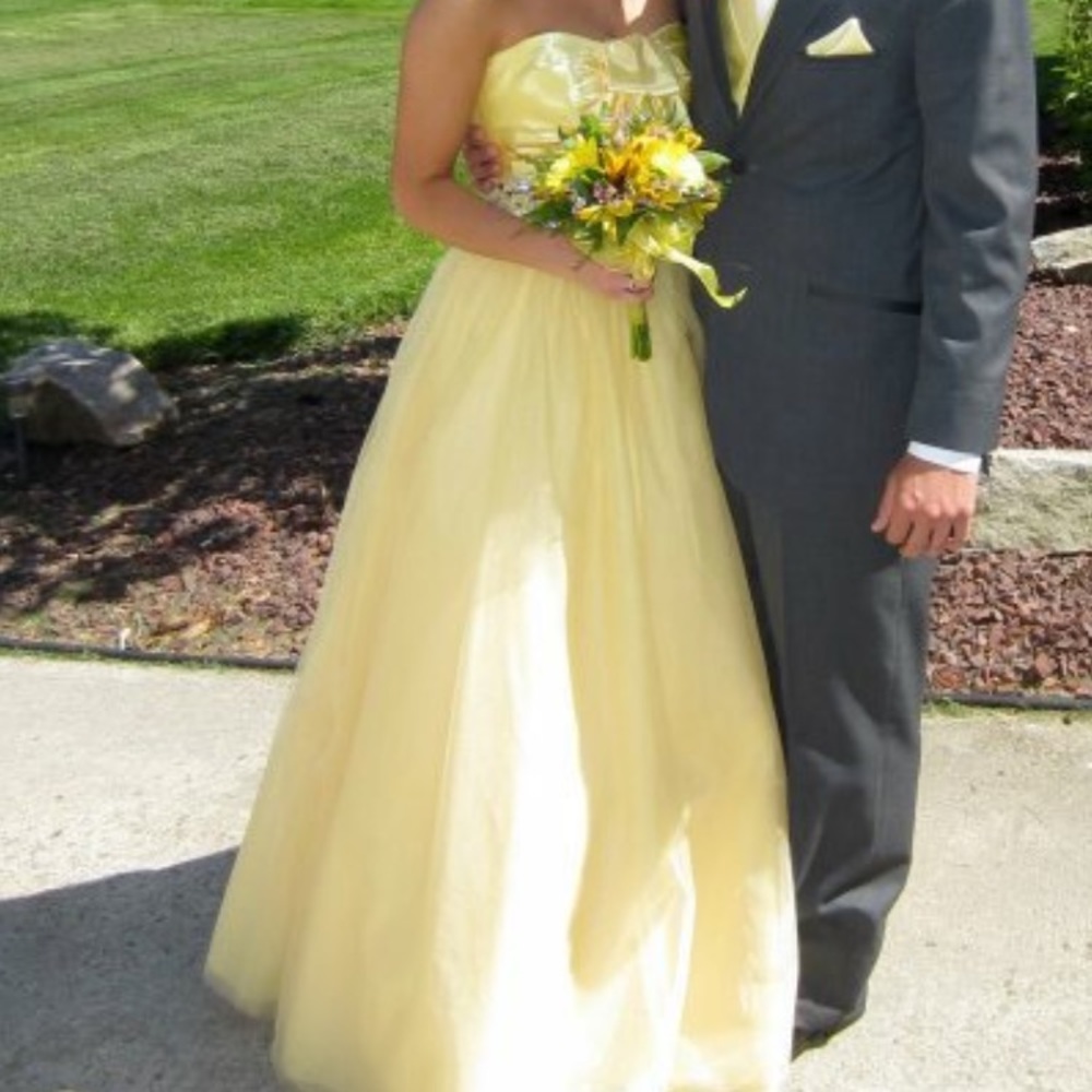 Maggie Sottero Yellow Dress