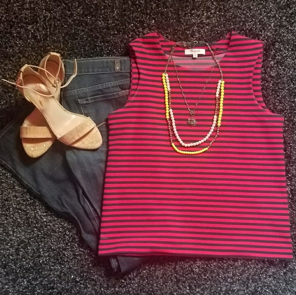 Madewell sleeveless blouse - Picture 1 of 2