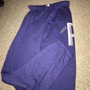 Victoria secrets pink sweat pants